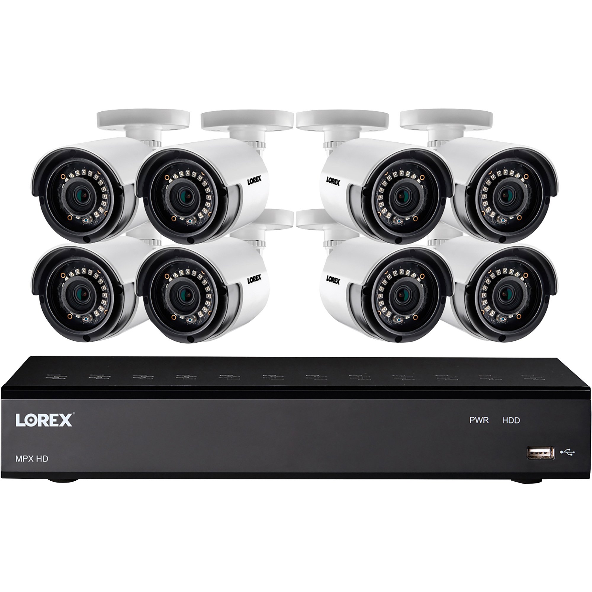 Lorex 1080p DVR Security System with 1TB Hard Drive — 8 Channels, 8 Cameras, Model# LHA21081TC8LC